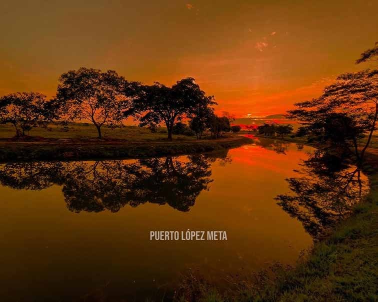Atardecer en Puerto López